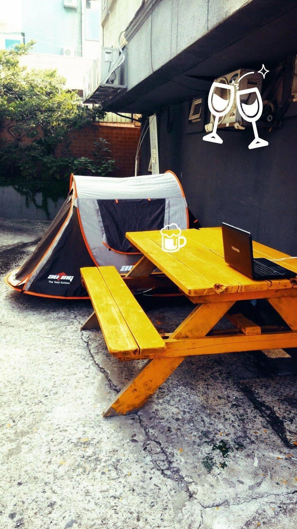 Oppa Hostel Seul Esterno foto